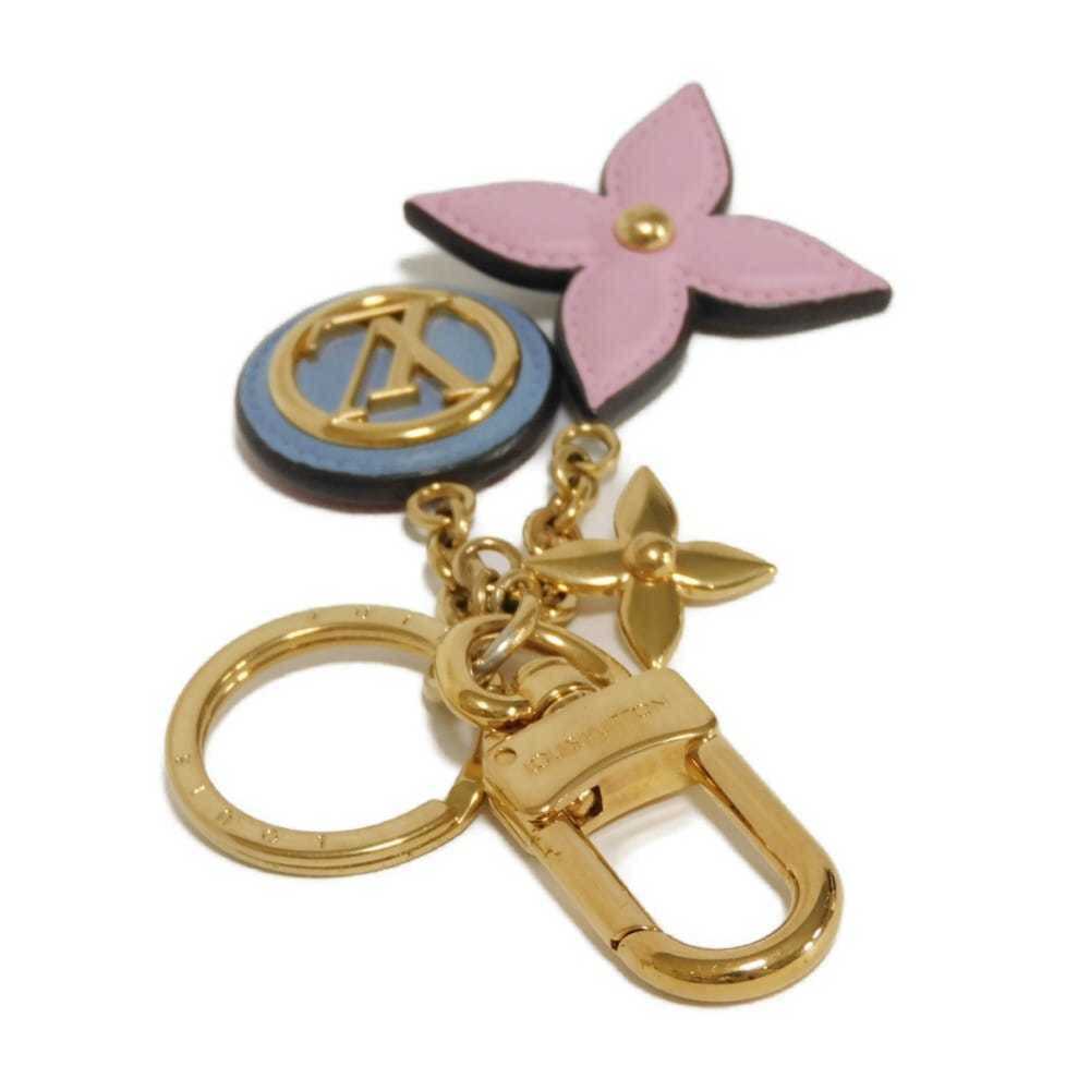Louis Vuitton Monogram Porte Clés Preppy Flower Keyring Bag Charm LV Circle M... - Picture 3 of 13